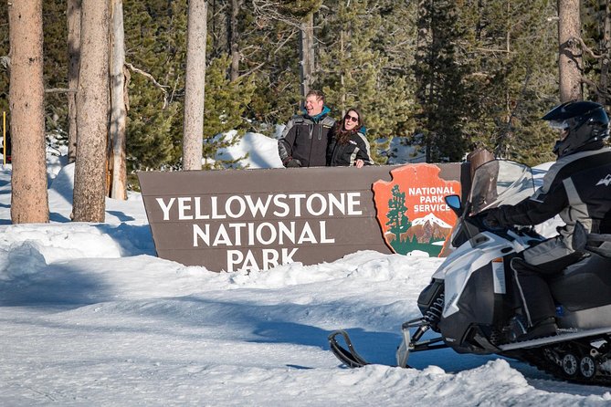 Yellowstone Old Faithful Full-Day Snowmobile Tour From Jackson Hole