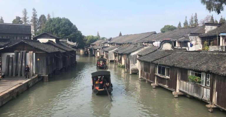 Zhujiajiao Water Village: Private Shanghai Layover Tour