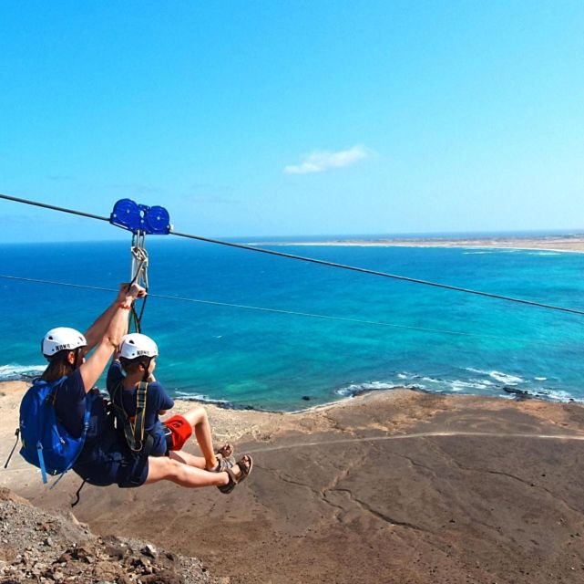 1 zipline santa maria sal island cape verde Zipline - Santa Maria, Sal Island, Cape Verde
