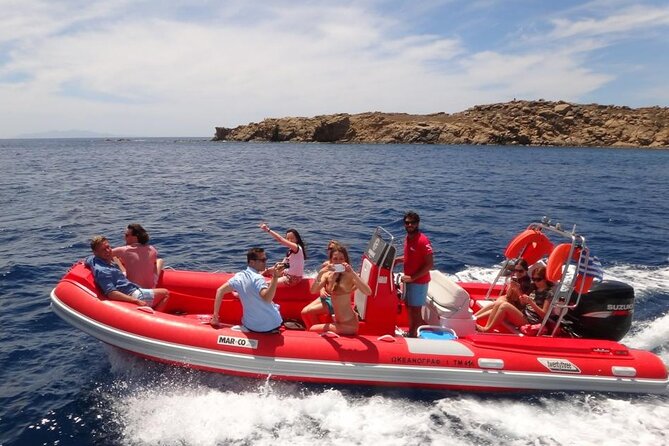 2-Hour Mykonos Private Sea Safari and Snorkeling on a Powerboat - Just The Basics