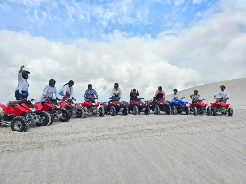 1 Hour Atlantis Dunes Quad Biking - Group Size and Safety Briefing