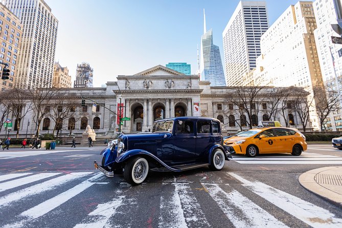 1 HR - NYC Private Classic Car Experience - Midtown - Cancellation Policy Details