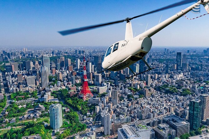 [10 Mins]Tokyo Helicopter Tour Private Car Pickup & Drop off - Weight Restrictions