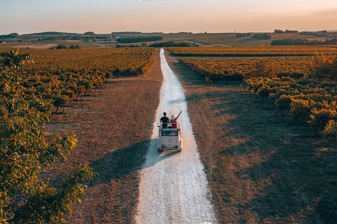 2CV Ride in the Cognac Vineyards - Itinerary Overview