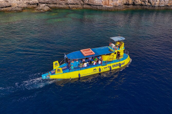 3-hour Guided Submarine Tour in Saint Pauls Bay, Lindos and Navarone Bay - Booking and Cancellation Policies