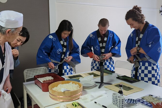 3 Hour Master Sushi Making With a Pro Chef in Osaka Japan - Inclusions