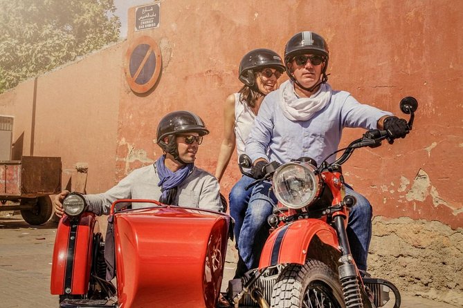 3h Private Sidecar Ride / Secrets of Marrakech - Booking Process