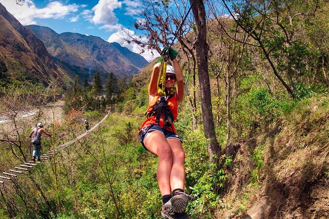 4-Day Inca Jungle Adventure Hike Mountain Biking, Rafting and Zipline Options - Zipline Adventure