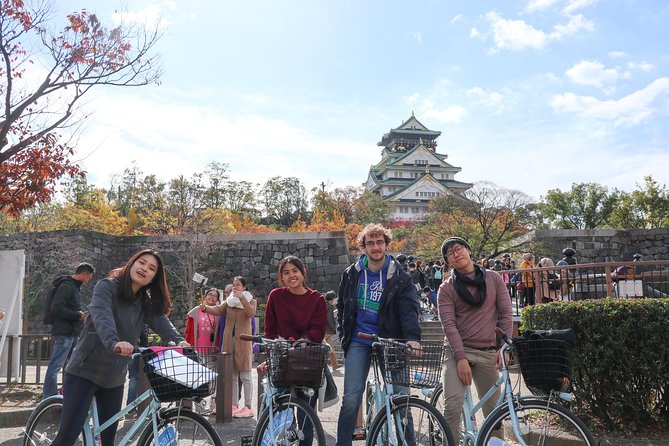 4-Hour Osaka Bike Tour to the Neighborhood of Osaka Castle - Itinerary Highlights