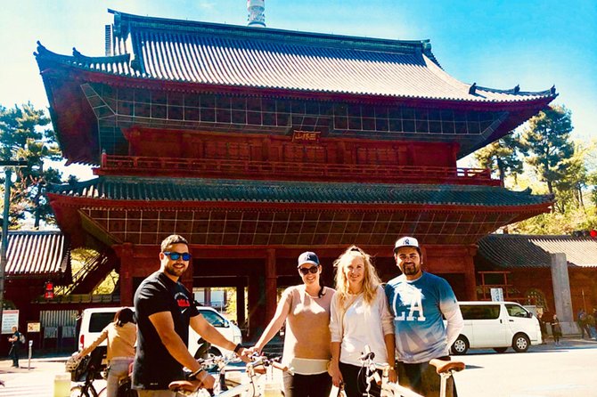 5-Hour Tokyo & Edo Hidden Gem Bike Tour With Lunch - Lunch at Tsukiji Fish Market