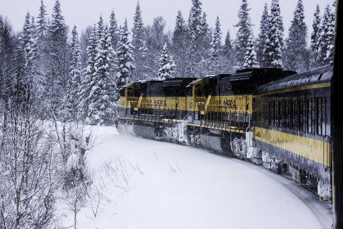 Alaska Railroad Aurora Winter Anchorage to Fairbanks One Way - Inclusions and Package Highlights