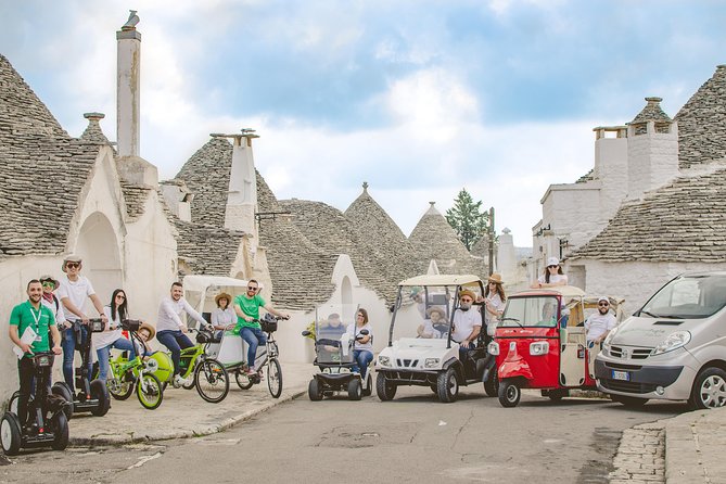 Alberobello Guided Tour by Segway, Mini Golf Cart, Rickshaw - Inclusions