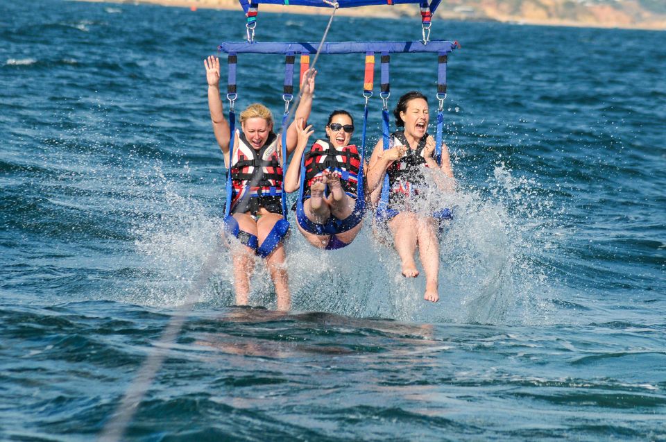 Albufeira: Single, Double or Triple Parasailing Tour - Parasailing Experience