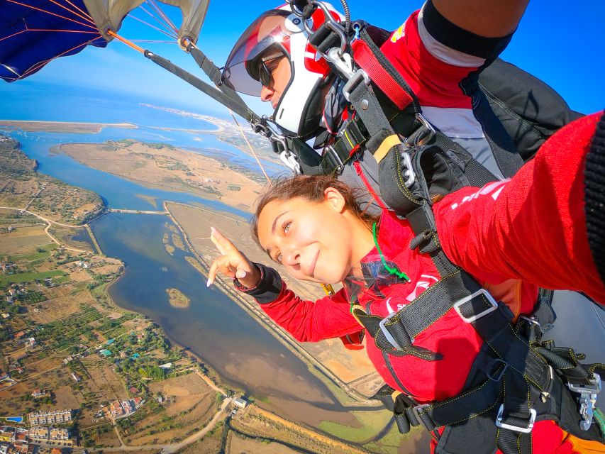 Algarve: Tandem Skydiving Adventure 15,000 to 10,000 Feet - Experience Highlights