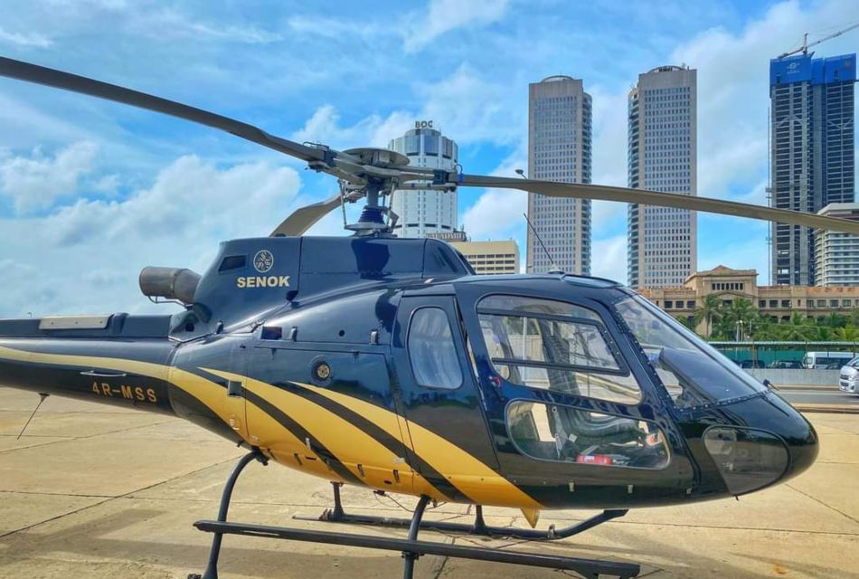 All Inclusive Colombo Helicopter Tour With Lunch or Dinner - Duration and Itinerary Details