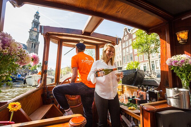 Amsterdam Canal Cruise in Classic Salon Boat With Drinks and Cheese - Experience Overview