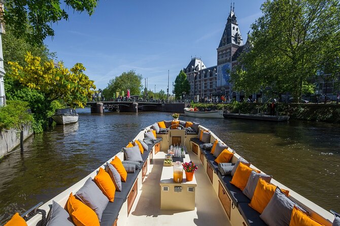 Amsterdam: Canal Cruise With a German Guide and Unlimited Drinks - Contact and Booking