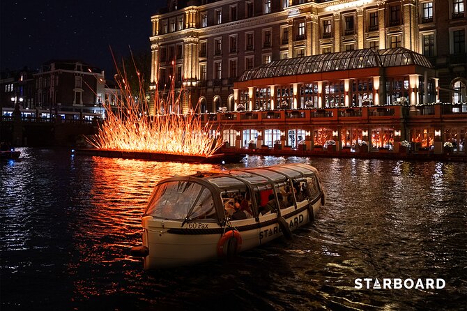 Amsterdam: Covered Light Festival Cruise With Unlimited Drinks - Inclusions and Amenities