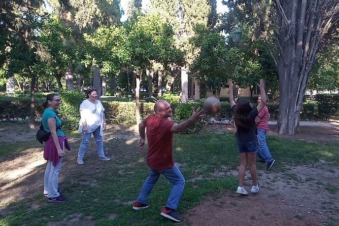 Ancient Greek Family Games, Private Experience at the National Garden of Athens - National Garden Location and Accessibility