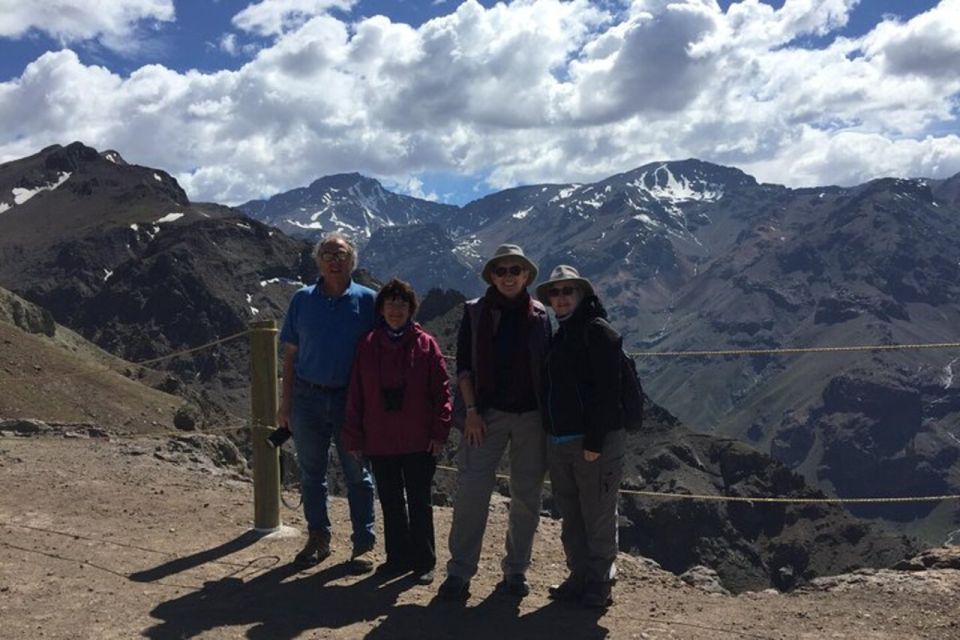 Andes Half-Day Private Tour With Wine and Cheese Tasting - Pickup Locations and Departure Details