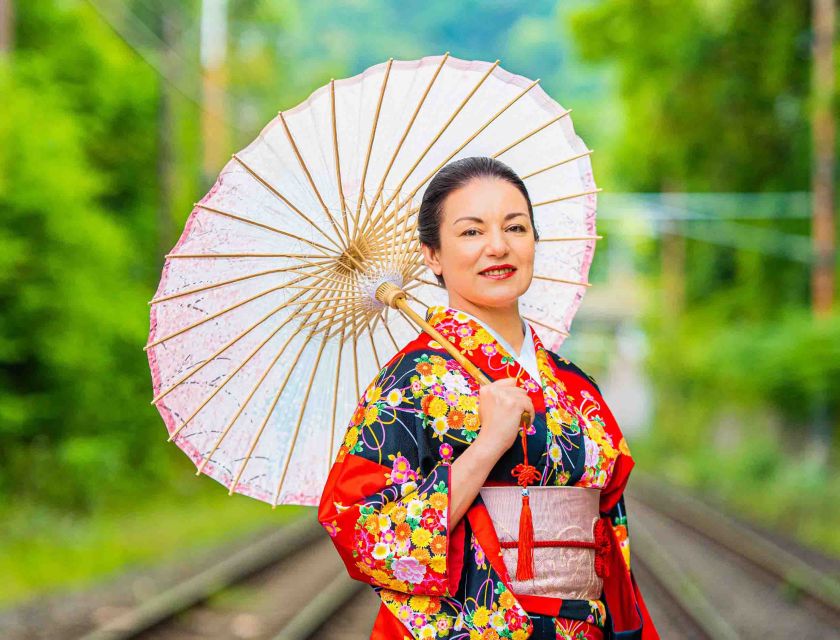 Arashiyama: Photoshoot in Kimono and Bamboo Forests - Experience Details