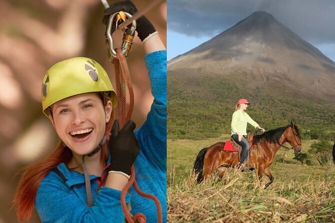 Arenal Canopy and Horseback Riding Adventure - Tour Activities