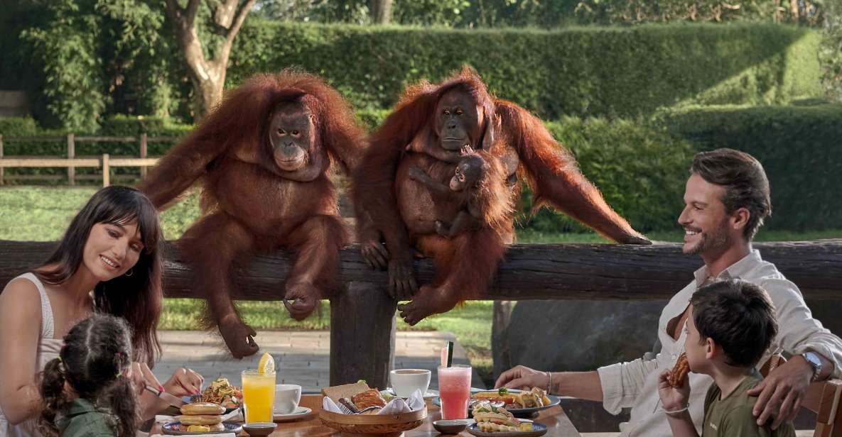 Bali Zoo: Breakfast With the Orangutans - Experience Duration and Options