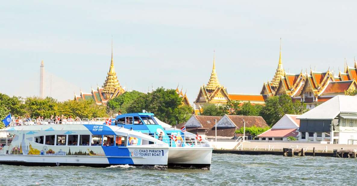 Bangkok: Chao Phraya River Hop-on Hop-off Boat - Inclusions