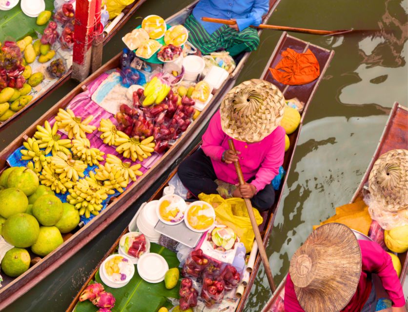 Bangkok: Damneon Saduak Floating & Train Markets Guided Tour - Tour Highlights