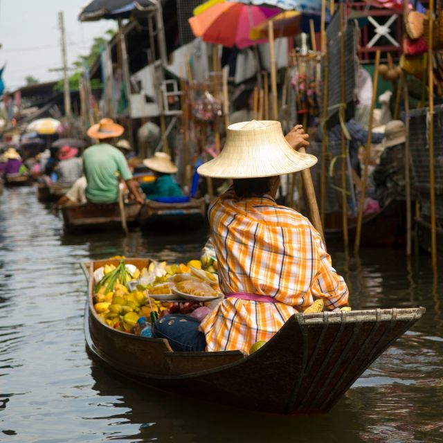 Bangkok: Damnoen Saduak Floating & Train Markets Guided Tour - Tour Highlights