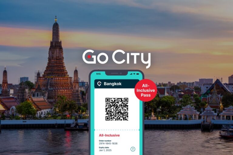 Bangkok: Go City All-Inclusive Pass With 30 Attractions