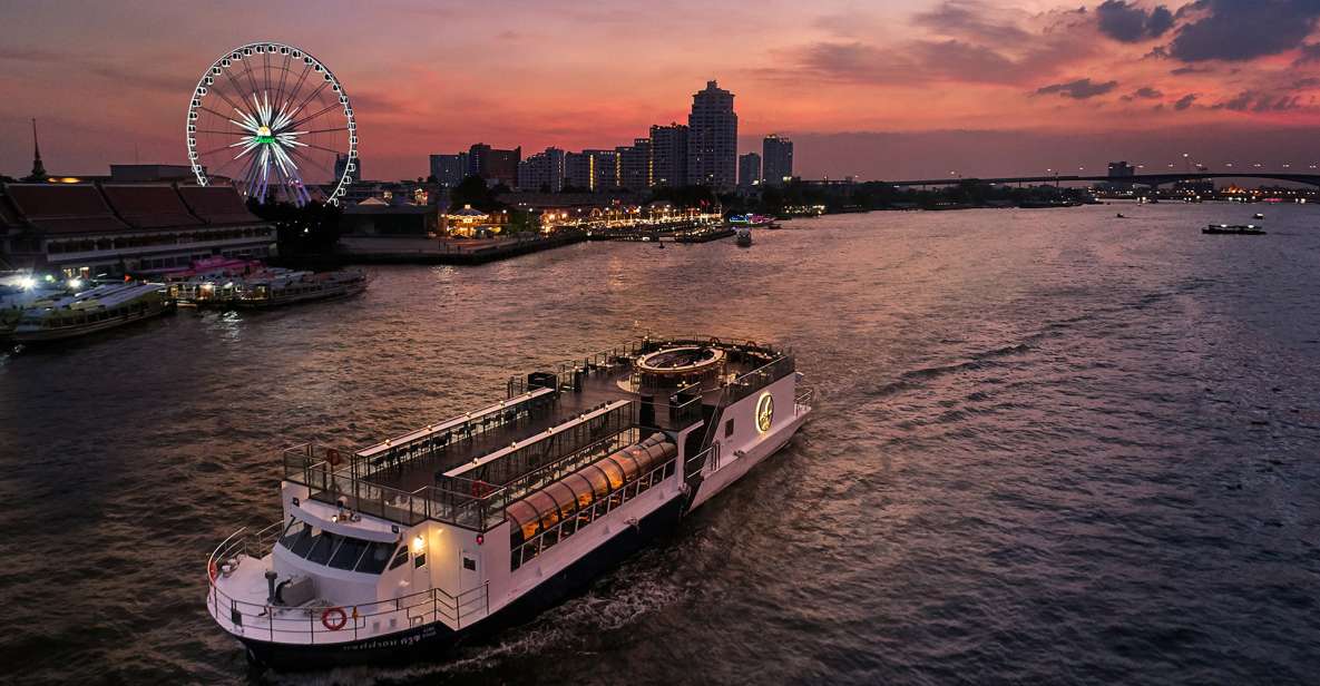 Bangkok: Saffron Chao Phraya River Dinner Cruise - Booking Information and Flexibility
