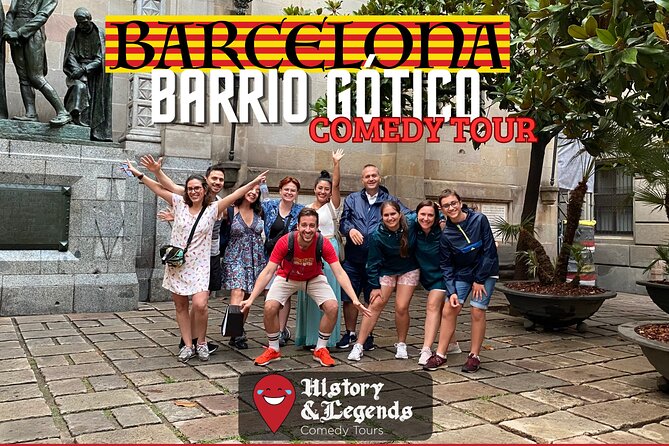 Barcelona Gothic Quarter: History&Legends Comedy Tour - Meeting Point Details