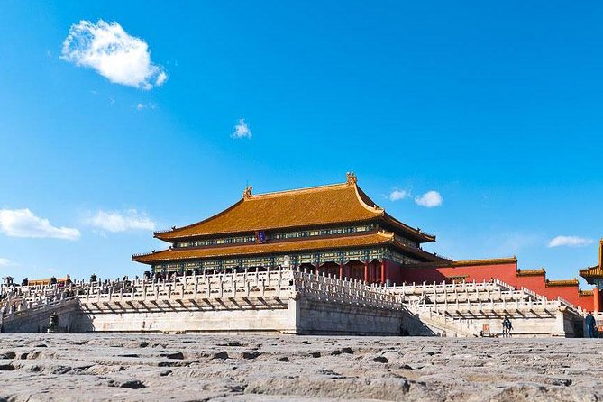 Beijings Forbidden City With Special Viewing of Treasure Gallery and the Great Wall Ruins at Badalin - Clock Exhibition Hall Visit and Jingshan Hill