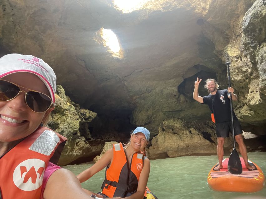 Benagil: Kayak Tour Through Caves and Praia Da Marinha - Experience Highlights and Starting Location