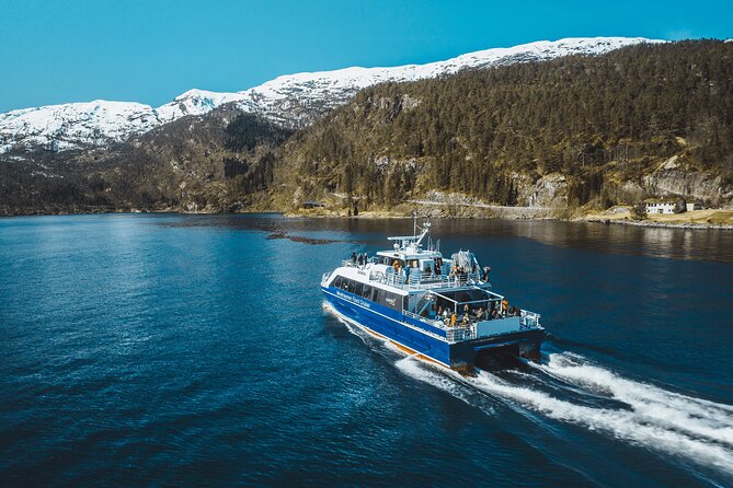 Bergen: Mostraumen and Osterfjord Daytime Cruise Trip (Mar ) - Meeting Point Information