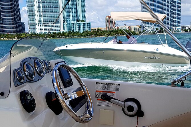 Best Miami Self-Driving Boat Rental! - Inclusions