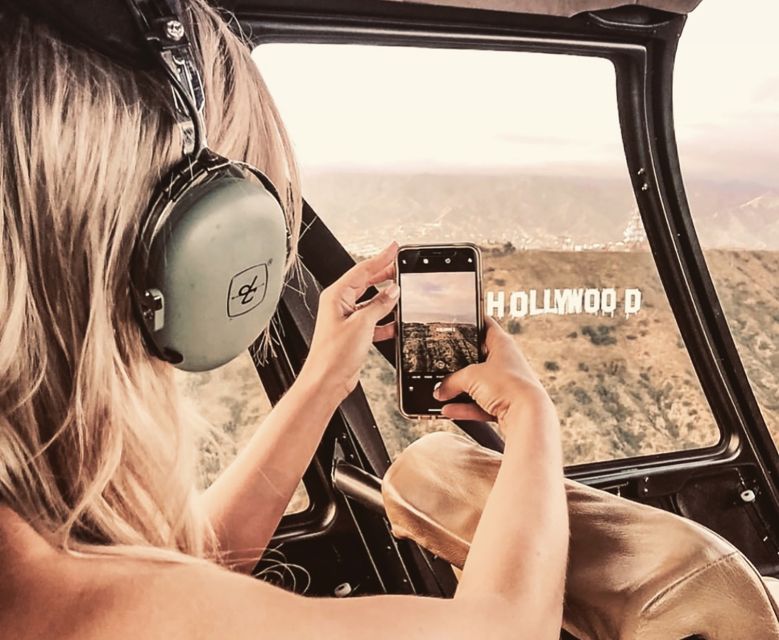 Beverly Hills and Hollywood: Helicopter Tour - Highlights