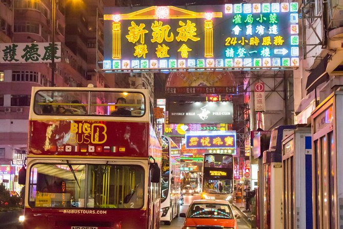 Big Bus Hong Kong Open-Top Night Tour - Meeting and Logistics