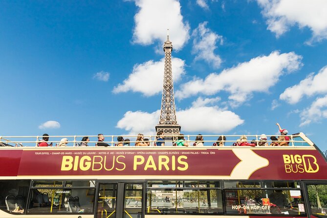 Big Bus Paris Open Top Night Tour - Meeting Points and Departures