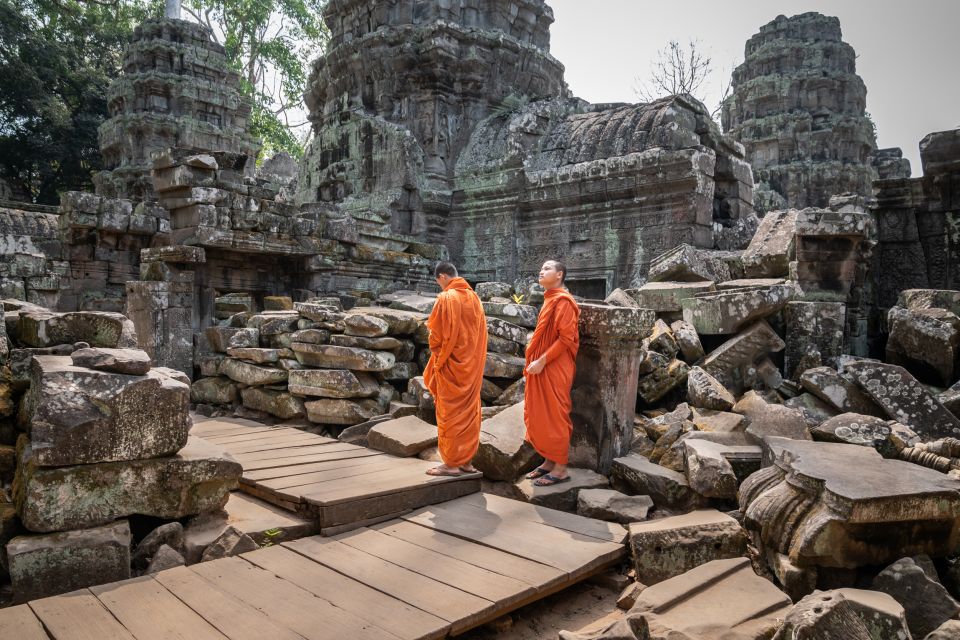 Bike the Angkor Temples Tour, Bayon, Ta Prohm With Lunch - Experience Highlights