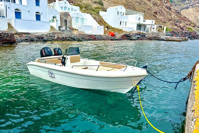 Boat Rental in Santorini - Safety Guidelines and Restrictions