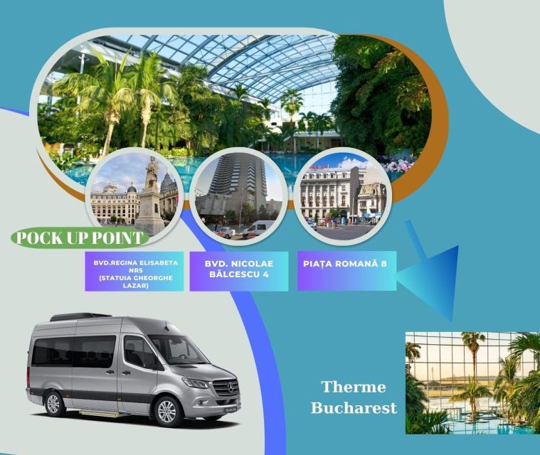 Bucuresti: Transfer Therme Bucuresti Different Hours - Transfer Details and Inclusions