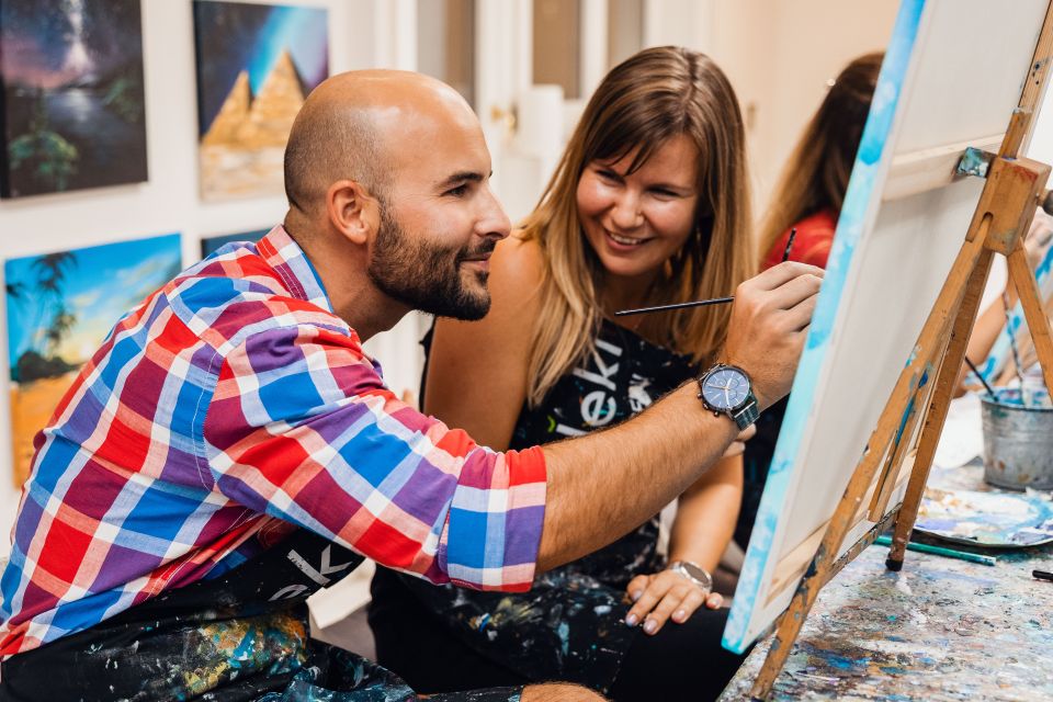 Budapest: Paint and Sip Experience (2 Hrs for Beginners) - Language and Instructor