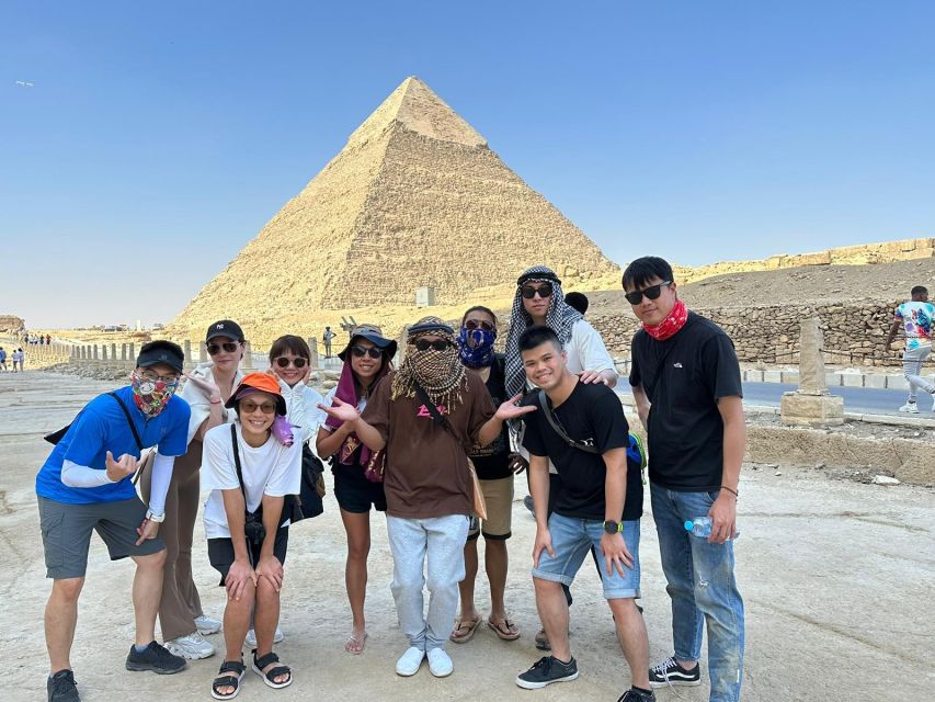 Cairo: Day Tour Visit Pyramids, Sphinx, Saqqara and Memphis. - Experience Highlights