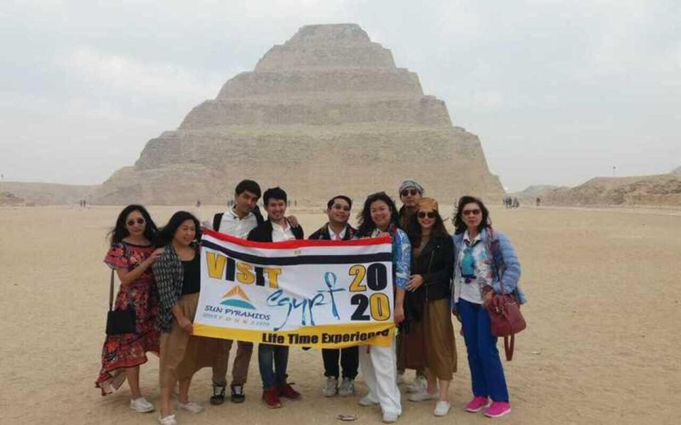 Cairo: Giza Pyramids, Memphis and Sakkara Private Day Tour - Tour Highlights and Itineraries