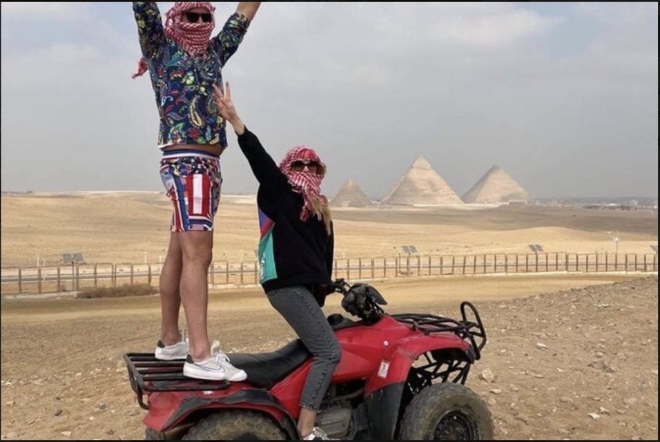 Cairo: Private ATV Bike Tour at the Pyramids With Transfers - Tour Itinerary