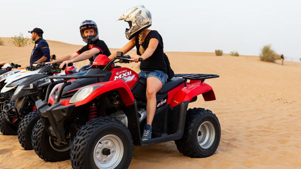 Cairo: Private Quad Bike Desert Tour With Pyramids & Sunset - Experience Highlights