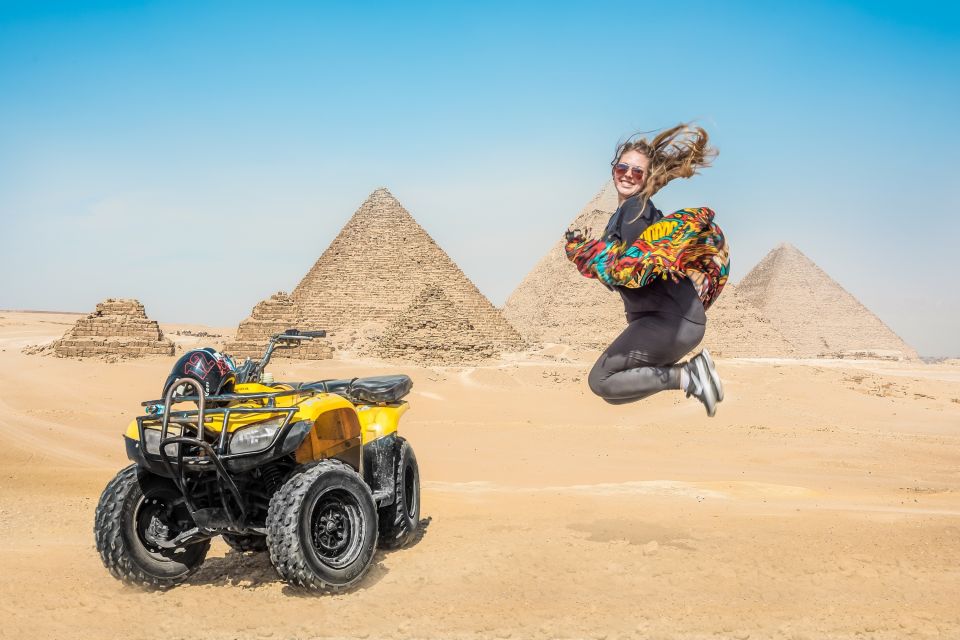 Cairo: Pyramids Quad Bike Adventure & Optional Camel Ride - Experience Highlights