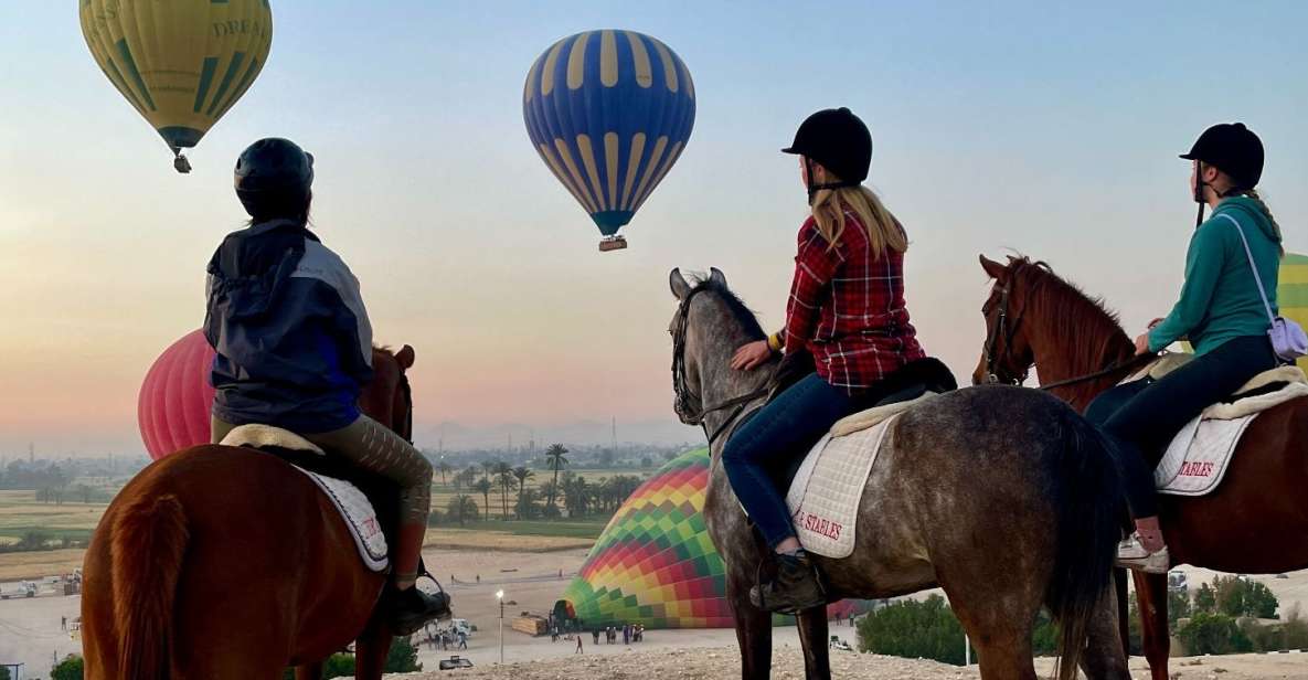 Cappadocia: Horse Riding With Balloons Above at Sunrise - Experience Highlights